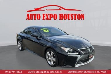Interior & Seating of the 2016 Lexus RC 200t for Sale