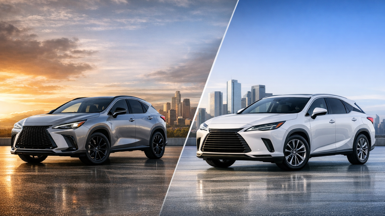 Lexus NX vs RX